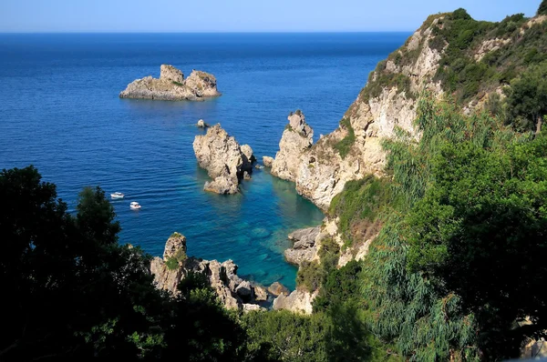 Golfo de Palaiokastritsa — Fotografia de Stock