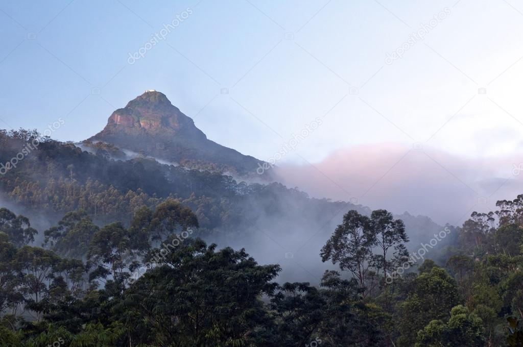 Adam's Peak. Sri Lanka