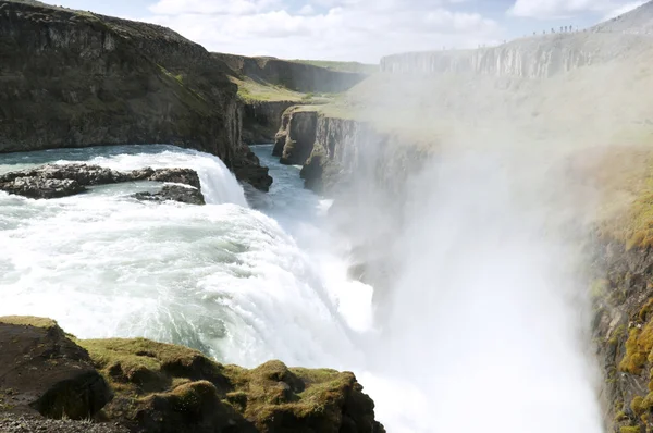 Gullfoss waterfall , Iceland — Stock Photo, Image