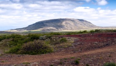 İzlandalı yataygullfoss Şelalesi
