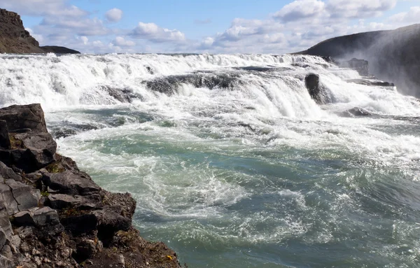 Gullfoss (황금 폭포), 아이슬란드 — 스톡 사진