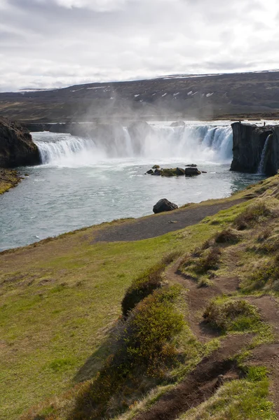 Godafoss Cachoeira, Islândia — Fotografia de Stock