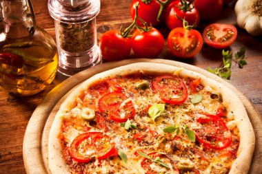 İtalyan pizzası.