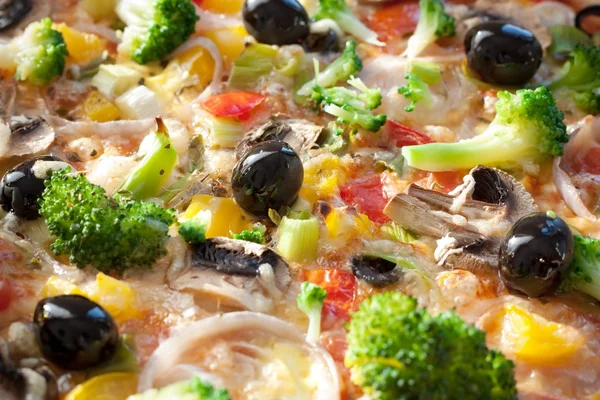 Close-up de pizza — Fotografia de Stock