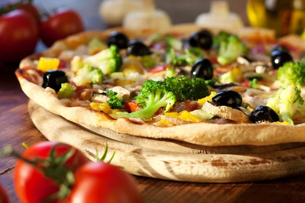 Veggie Pizza — Stockfoto