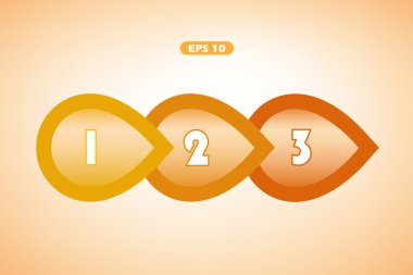 turuncu bir sonraki adım ok şekilleri