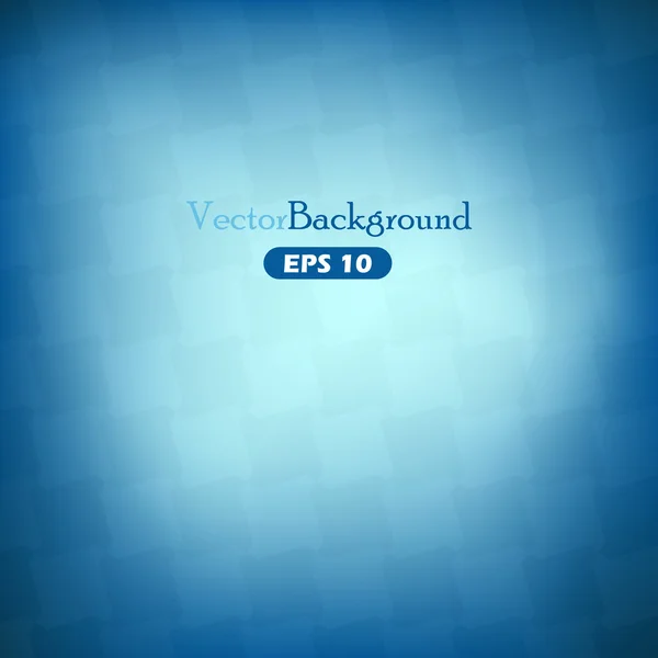 Fondo de vector abstracto azul — Vector de stock