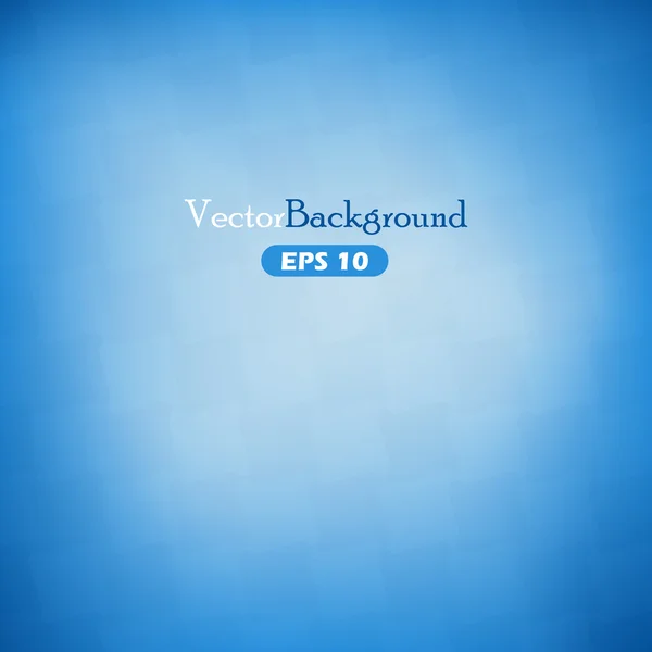 Blauwe abstracte vectorachtergrond — Stockvector