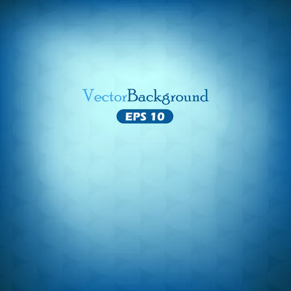 Blauwe abstracte vectorachtergrond — Stockvector