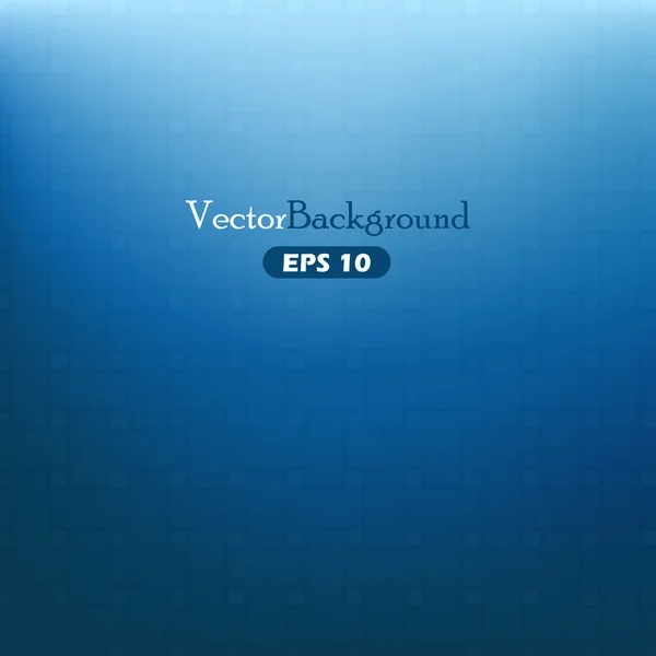 Blå abstrakt vektor bakgrund — Stock vektor