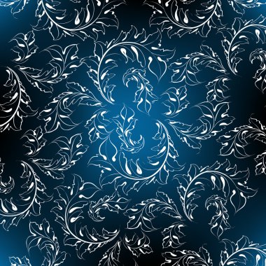 antika arka plan siyah ve mavi