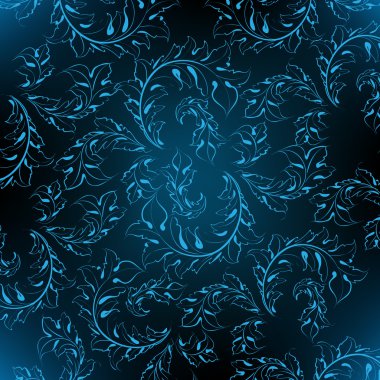 antika arka plan siyah ve mavi