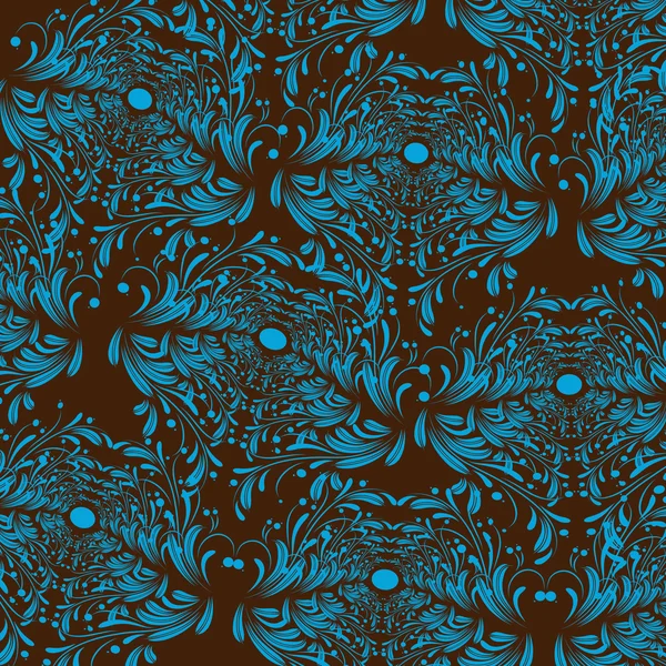Modèle bleu et brun — Image vectorielle