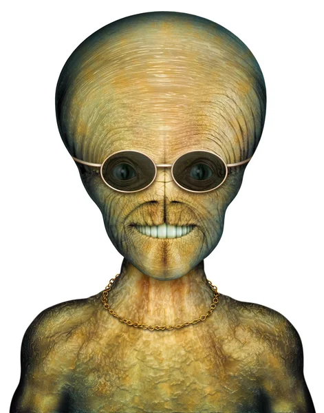 Cool Alien — Stock Photo, Image