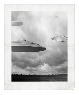 UFO görüldü.