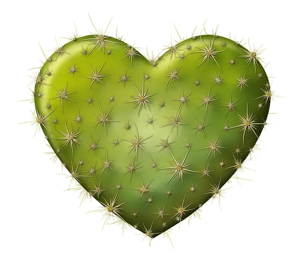 Cactus Heart — Stock Photo, Image