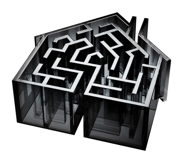 House Maze — Stock Photo, Image