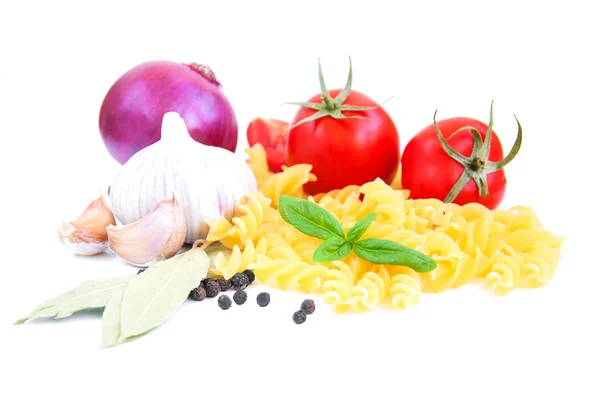 Pasta and Vegetables — Stock Photo, Image