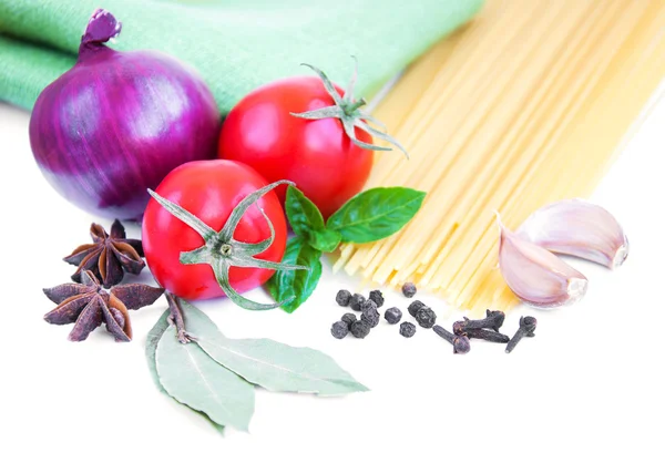 Pasta and Vegetables — Stock Photo, Image