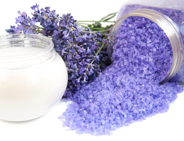 Lavender cosmetic — Stock Photo, Image