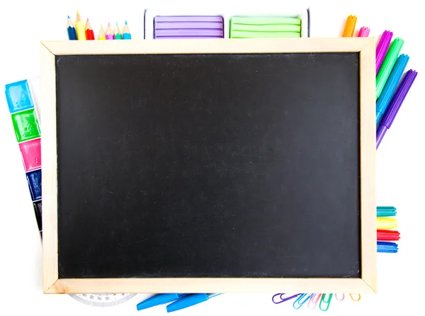 Skolan blackboard — Stockfoto