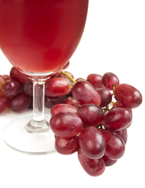 Glass of Red Grape Juice — Stock Photo, Image