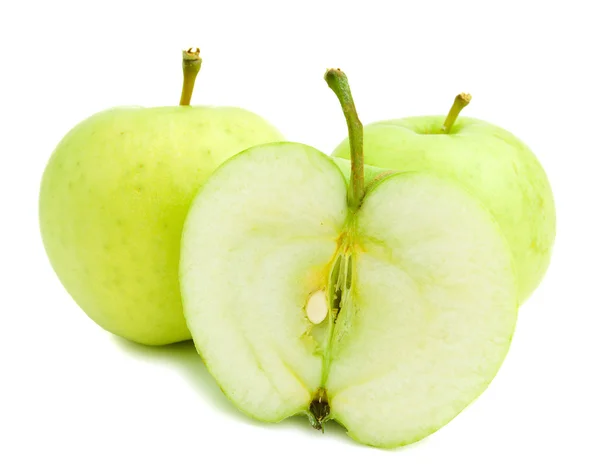 Appels op een witte achtergrond — Stockfoto