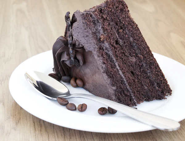 Torta al cioccolato — Foto Stock