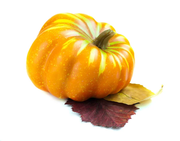 Decoración de otoño con calabazas — Foto de Stock