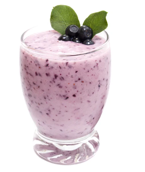 Smoothie de mirtilo — Fotografia de Stock