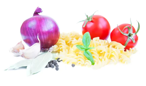 Pasta and Vegetables — Stock Photo, Image