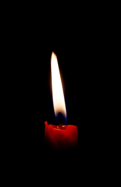 Пламя свечей — стоковое фото