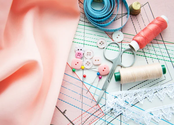 Accessory of the tailor — Stock Photo, Image