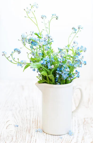 Bukiet kwiatów forget-me-nots — Zdjęcie stockowe