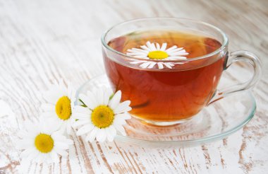 Bitkisel papatya çayı