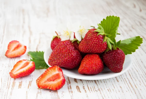 Aardbeien — Stockfoto