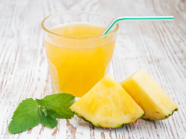 Pineapple juice — Stock Photo, Image