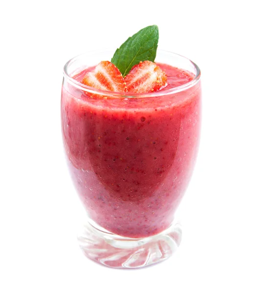 Çilekli Smoothie — Stok fotoğraf