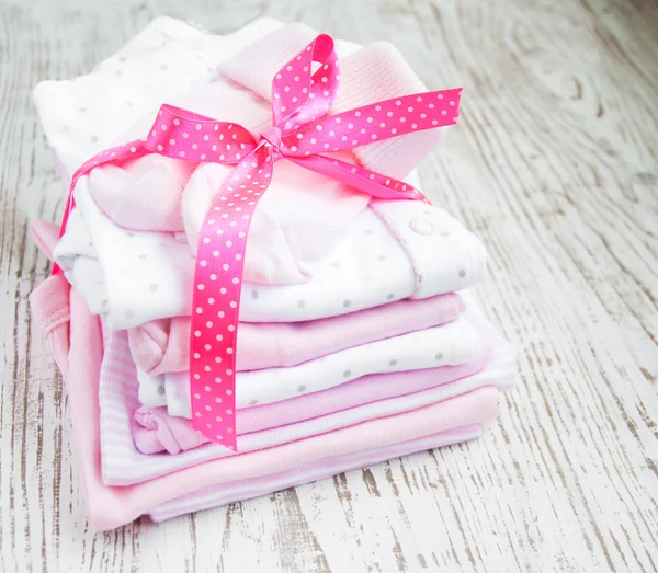 Newborn baby clothes — Stock Photo, Image