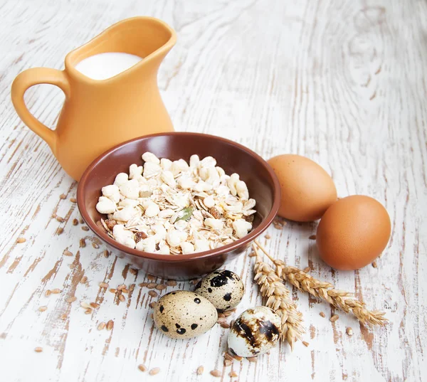 Zdravé müsli — Stock fotografie