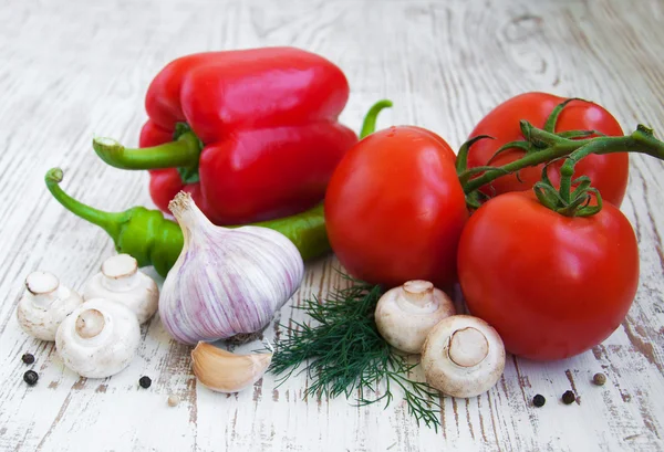 Produtos hortícolas frescos — Fotografia de Stock