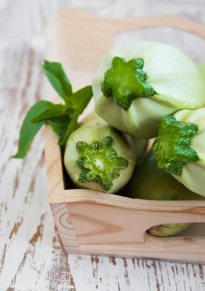 Grön zucchini — Stockfoto