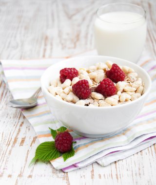 Sağlıklı kahvaltı.