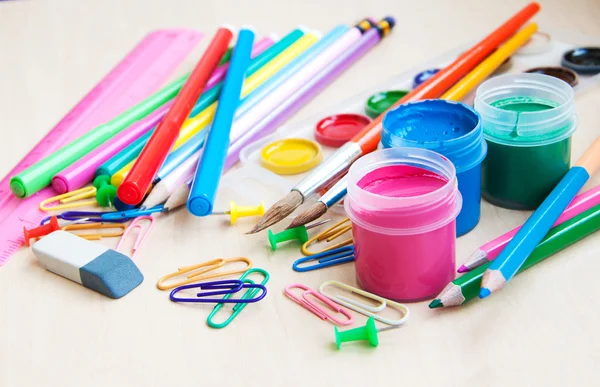 Materiale per ufficio o scuola — Foto Stock