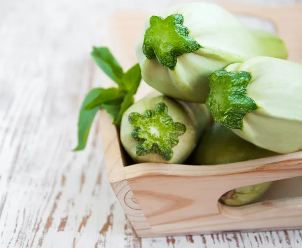 Grön zucchini — Stockfoto