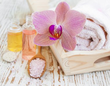 spa ile orkide ayarla
