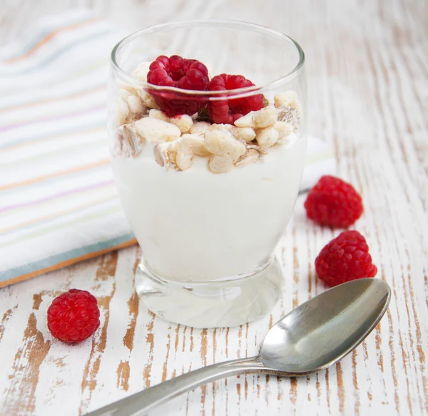 Postre de muesli — Foto de Stock