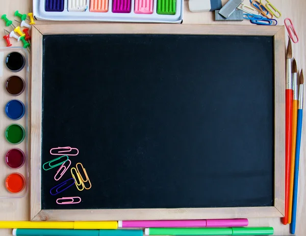 Skolan blackboard — Stockfoto