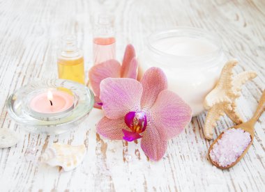 spa ile orkide ayarla