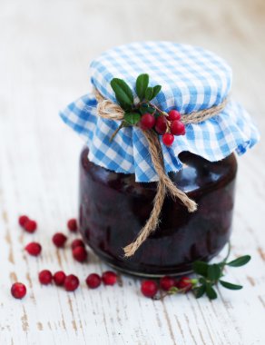 Kızılcık Reçeli kavanoz